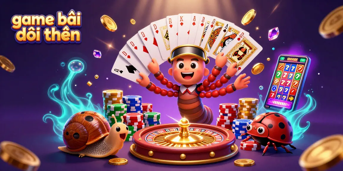 Experience game bài đổi thưởng with animated characters engaging in thrilling casino action, showcasing unique gameplay.