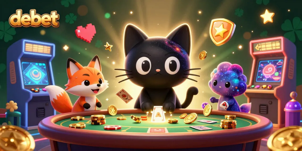 Experience debet with vibrant casino energy at cosmic tables and 3D colorful games.