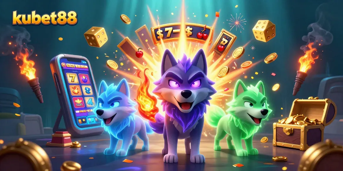 Kubet88 unveils dynamic gaming experiences with exciting jackpots and vibrant slot symbols.