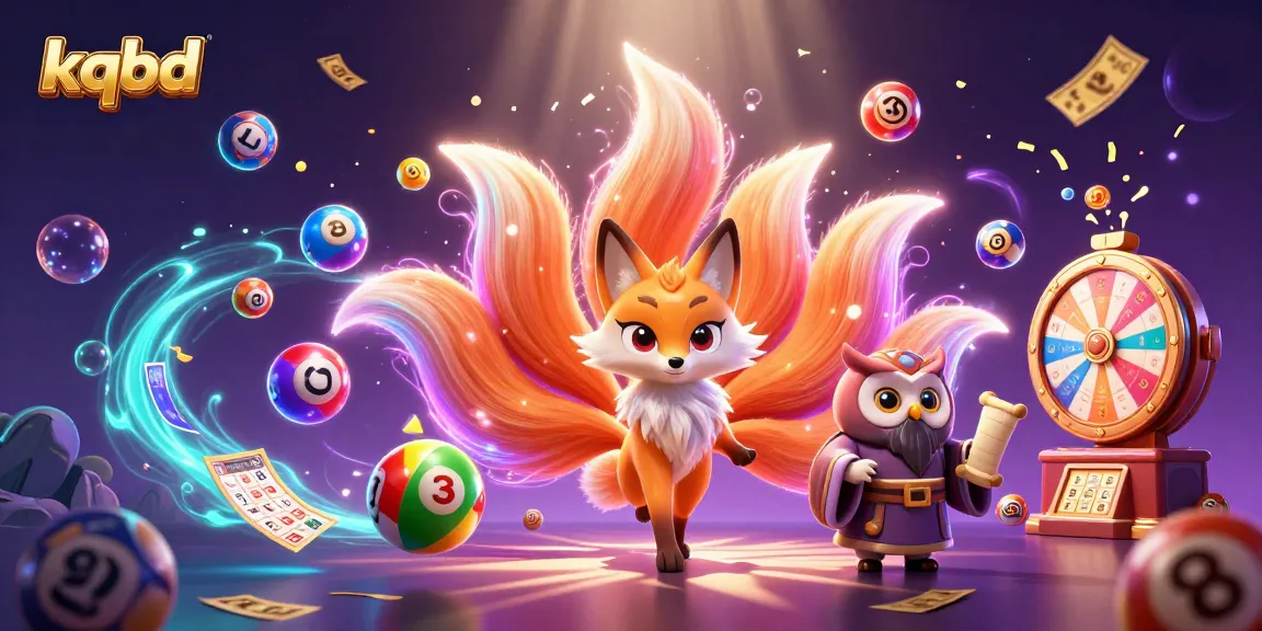 Experience thrilling gameplay at kqbd with colorful lottery elements and an enchanting fox spirit.