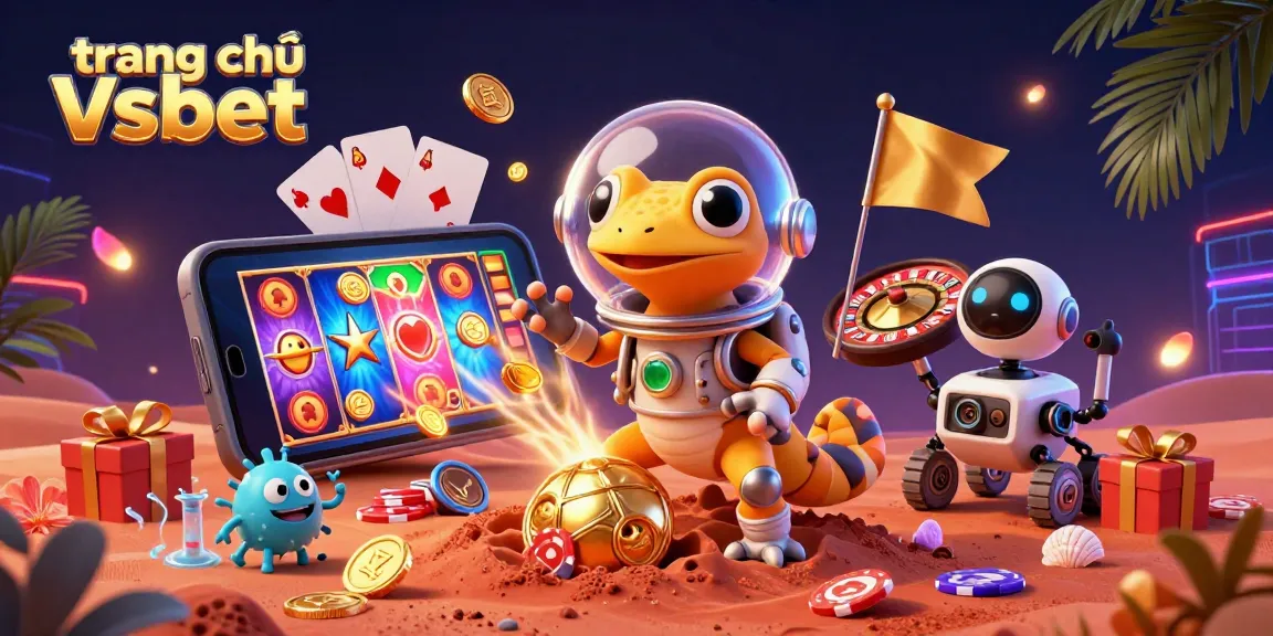 Engage with the vibrant world of trang chủ Vsbet, featuring a dynamic Martian casino adventure.