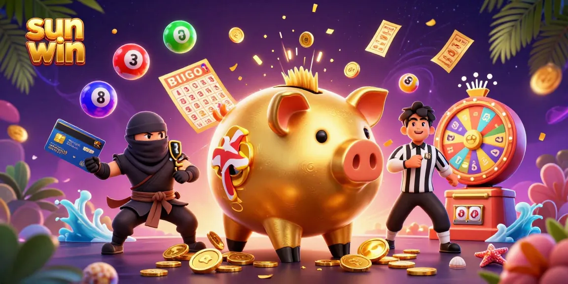 Experience exciting gaming moments with Sun Win's lively casino atmosphere and colorful game elements.
