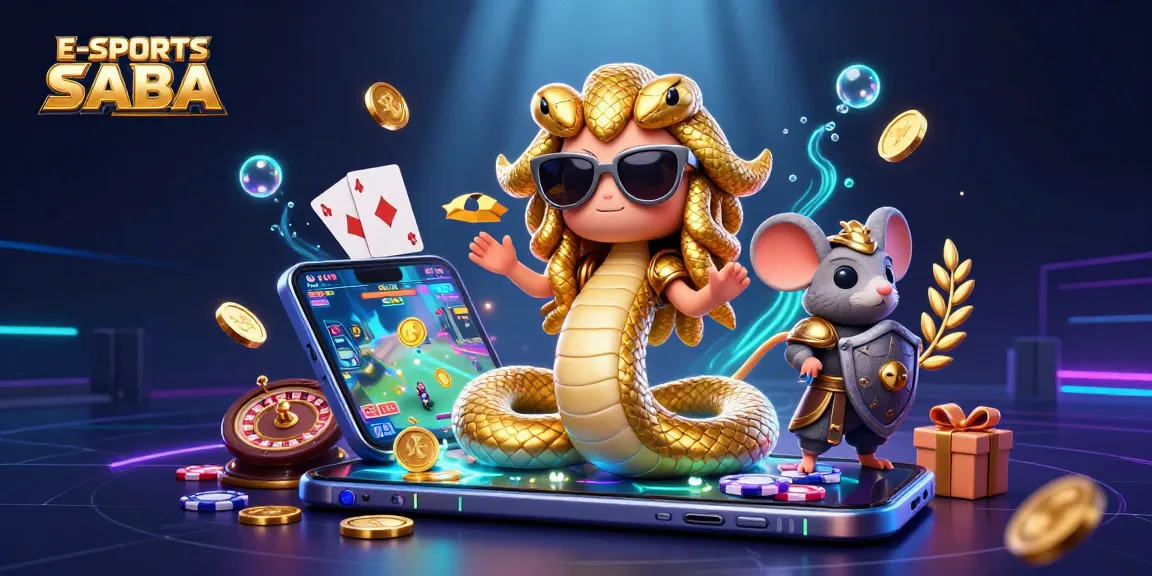 E-SPORTS SABA brings excitement with engaging gaming elements and vibrant characters.