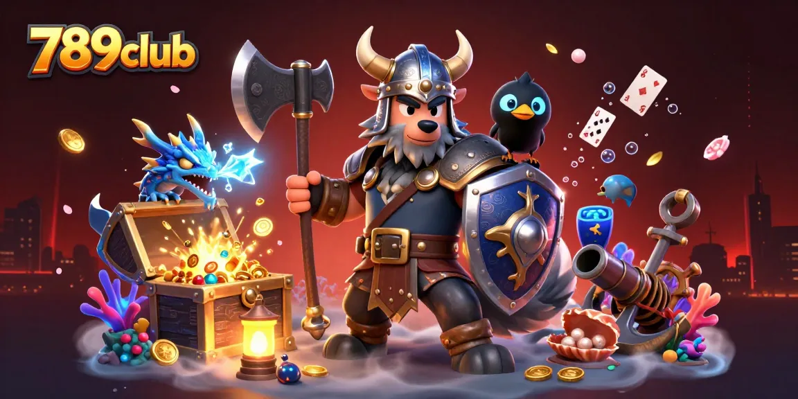 Engage in thrilling gaming at 789club with vibrant characters and magical elements in a captivating scene.