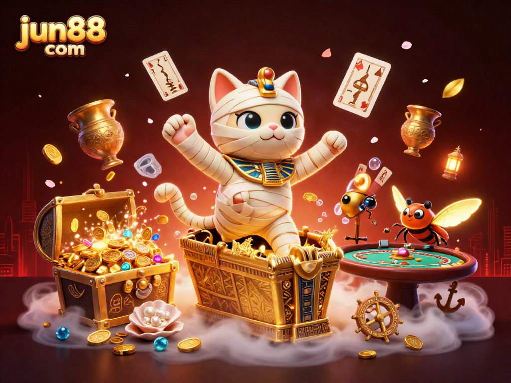 Experience vibrant casino action with jun88 com in a mesmerizing Egyptian-themed adventure.