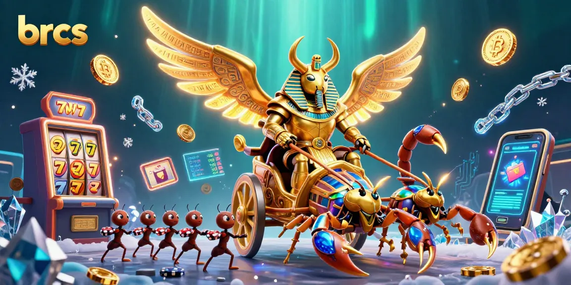 Engage with brcs credit card casinos featuring thrilling slot games in a vibrant 3D scene.