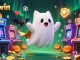 Experience thrilling moments at Sunwin casino with a ghost cat and vampire bat in vibrant action.