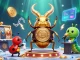 Experience exciting gaming at rikvip with vibrant slot reels and digital currency elements.