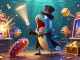 Experience the thrilling dynamics of 98 win with captivating deep-sea characters in a vibrant casino scene.