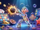 Experience thrilling gameplay at hello88 com as a mantis shrimp bursts through coins in a vibrant casino adventure.