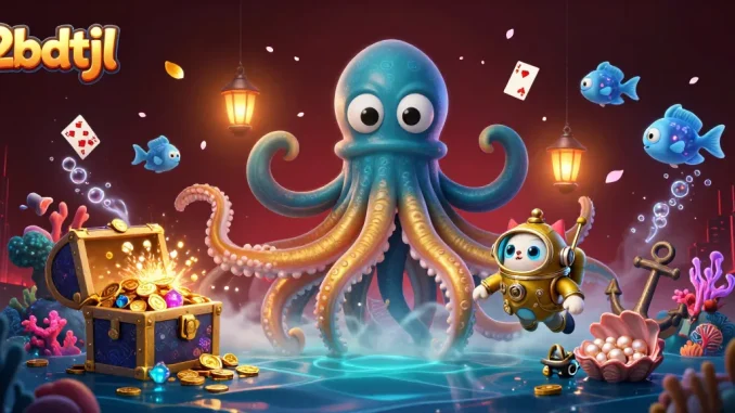 Join the immersive world of 2bdtjl with a kraken diving adventure filled with treasures and gaming excitement!
